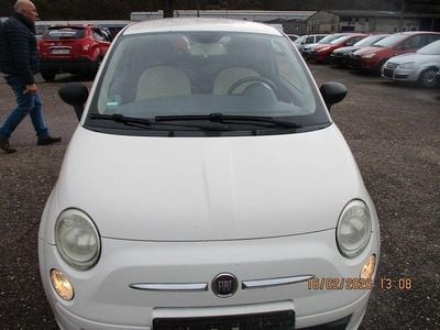 Gebraucht Fiat 500 Pop 69 PS (50 kW) 2010 Weiß Kleinwagen