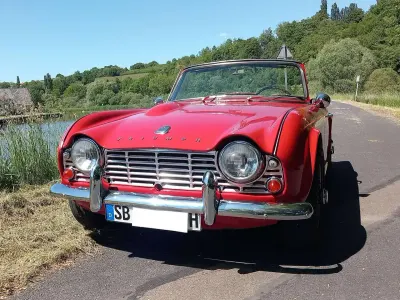 Gebraucht Triumph TR4 103 PS (75 kW) 1965 Rot Cabrio
