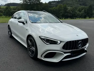 Używany Mercedes CLA45 AMG AMG 387 KM (284 kW) 2021 Biały Kombi