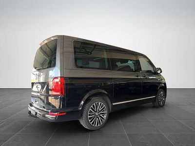 Gebraucht VW Multivan Generation Six 204 PS (150 kW) 2018 Bicolor schwarzgrau bicolor schwarzgrau Van / Kleinbus