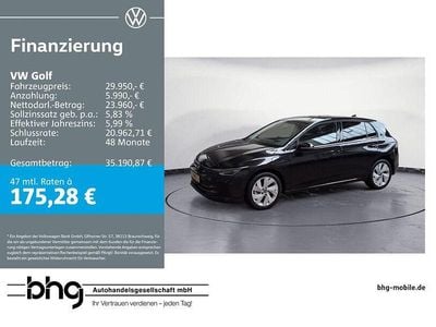 Gebraucht VW Golf VIII Style 204 PS (150 kW) 2025 Schwarz Limousine