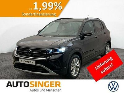 Schwarz Gebraucht 2022 VW T-Cross Life SUV | 30.980 €