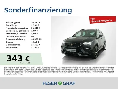 Gebraucht Cupra Ateca 300 PS (220 kW) 2023 Magic schwarz metallic SUV