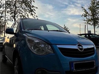 Gebraucht Opel Agila 68 PS (50 kW) 2009 Blau Kleinwagen