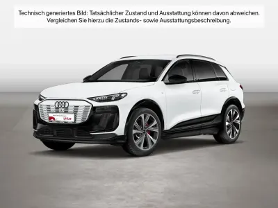 Gebraucht Audi Q6 e-tron S-Line 185 kW (252 PS) 2025 Gletscherweiß SUV