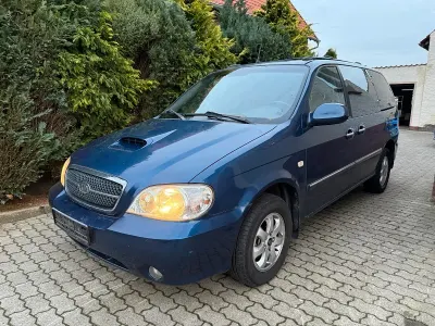 Gebraucht Kia Carnival 2005 Blau Van / Kleinbus