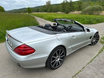 gebraucht Mercedes SL500 - V8- Cabrio - Dt. Fzg.- Scheckheft