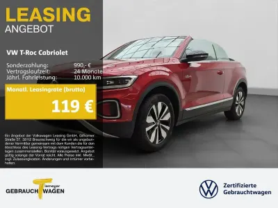 Gebraucht VW T-Roc Cabriolet Goal 116 PS (85 kW) 2025 Rot Cabrio