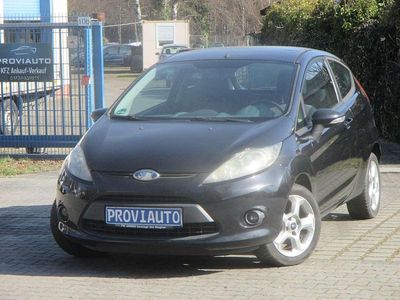 Gebraucht Ford Fiesta Trend 82 PS (60 kW) 2010 Pantherschwarz metallic Kleinwagen