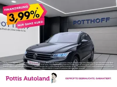 Gebraucht VW Tiguan Life 150 PS (110 kW) 2022 Schwarz SUV