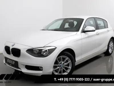 Gebraucht BMW 116 Advantage 136 PS (100 kW) 2015 Weiß Kleinwagen