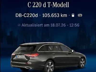 Gebraucht Mercedes C220 200 PS (147 kW) 2022 Grau Limousine