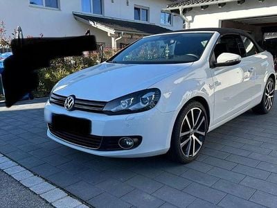 Gebraucht VW Golf Cabriolet Cup 122 PS (89 kW) 2014 Weiß Cabrio