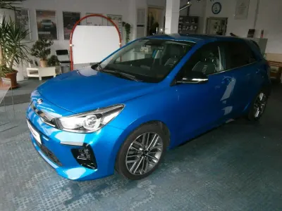 Gebraucht Kia Rio GT-Line 120 PS (88 kW) 2021 Blau Kleinwagen