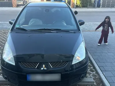 Gebraucht Mitsubishi Colt 95 PS (69 kW) 2007 Schwarz Kleinwagen