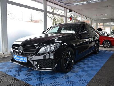 Gebraucht Mercedes C220 AMG line 170 PS (125 kW) 2018 Schwarz Kombi