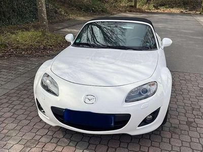 Gebraucht Mazda MX5 Sports-Line 160 PS (117 kW) 2011 Weiß Cabrio