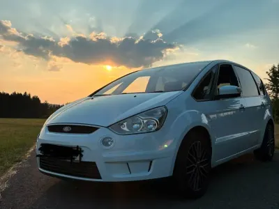 Gebraucht Ford S-MAX S 170 PS (125 kW) 2008 Weiß Van / Kleinbus