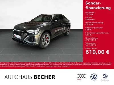 Używany Audi Q8 e-tron S-Line 250 kW (340 KM) 2025 Szary SUV