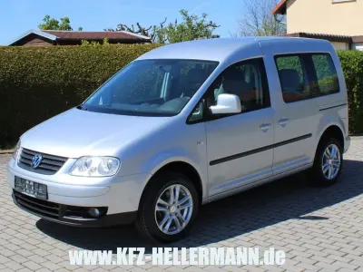 Gebraucht VW Caddy Family 105 PS (77 kW) 2007 Silber Van / Kleinbus