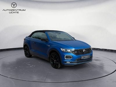 Gebraucht VW T-Roc Cabriolet R-line Edition 150 PS (110 kW) 2022 Blau Cabrio