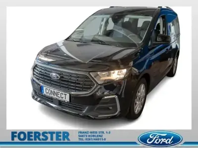 Neu Ford Tourneo Connect Titanium 122 PS (89 kW) 2026 Schwarz Van / Kleinbus