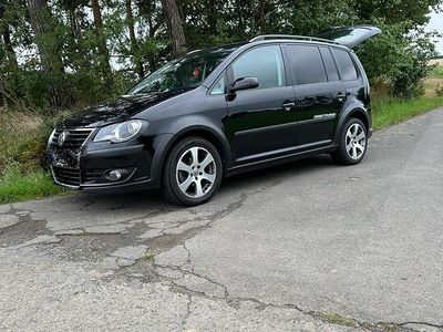 Gebraucht VW Touran Cross 140 PS (102 kW) 2008 Schwarz Van / Kleinbus