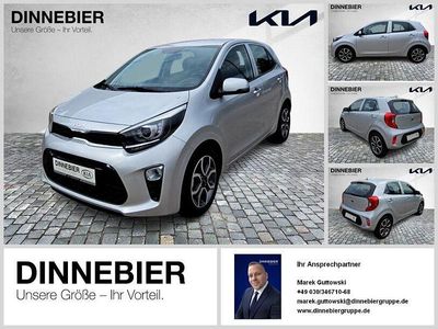 Gebraucht Kia Picanto Spirit 84 PS (61 kW) 2022 Sparklingsilber metallic Kleinwagen