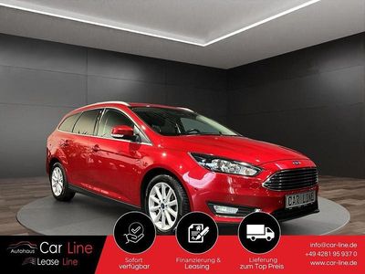 Gebraucht Ford Focus Titanium 125 PS (91 kW) 2018 Rot Kombi