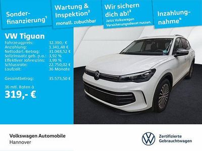 Gebraucht VW Tiguan Goal 131 PS (96 kW) 2025 Pure white SUV