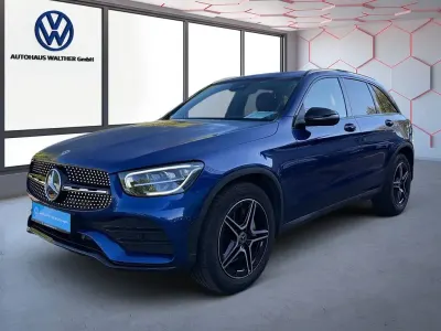 Gebraucht Mercedes GLC220 AMG line 194 PS (142 kW) 2022 Blau SUV