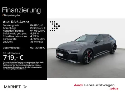 Używany Audi RS6 Ambiente 600 KM (441 kW) 2022 Szary Kombi