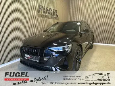 Gebraucht Audi e-tron S-Line 230 kW (313 PS) 2022 Brillantschwarz SUV