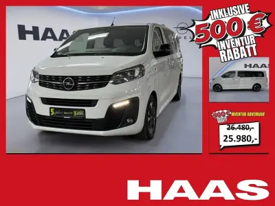 Gebraucht Opel Zafira Life Edition 100 kW (136 PS) 2022 Casablanca/arctic/eis weiss Van / Kleinbus