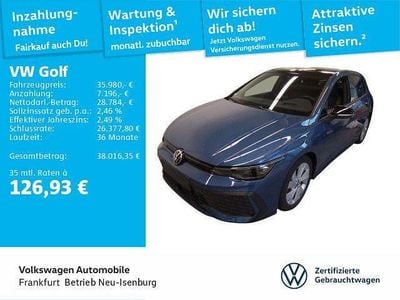 Gebraucht VW Golf VIII GTI 265 PS (194 kW) 2024 Anemonenblau metallic (metallic) Limousine