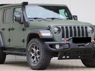 Gebraucht Jeep Wrangler Unlimited Rubicon 200 PS (147 kW) 2021 Grün SUV