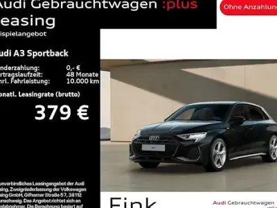 Gebraucht Audi A3 S-Line 150 PS (110 kW) 2025 Mythosschwarz metallic Limousine