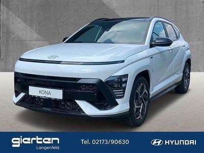 Gebraucht Hyundai Kona N Line 120 PS (88 kW) 2024 Weiß SUV