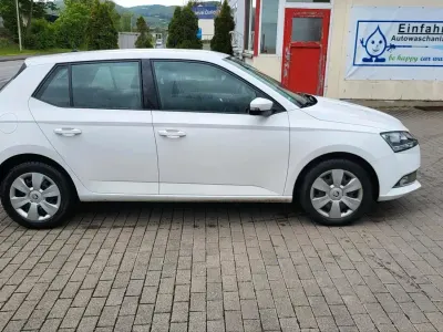 Gebraucht Skoda Fabia 60 PS (44 kW) 2020 Weiß Kleinwagen