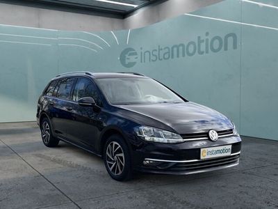 Gebraucht VW Golf VII Join 116 PS (85 kW) 2018 Schwarz Kombi