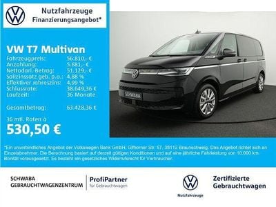 Gebraucht VW Multivan Style 204 PS (150 kW) 2025 Schwarz Van