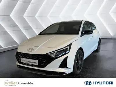 Nouă Hyundai i20 Blackline 90 CP (66 kW) 2026 Alb Hatchback