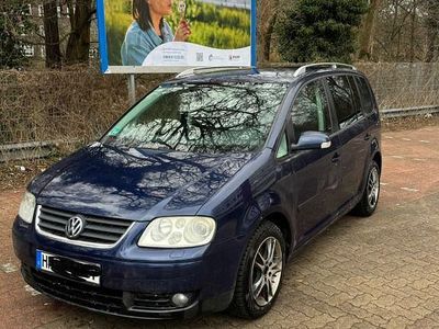 Gebraucht VW Touran Highline 140 PS (102 kW) 2005 Blau Van / Kleinbus