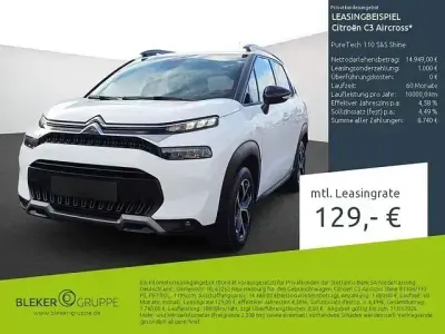 Usata Citroën C3 Aircross Shine 110 CV (80 kW) 2023 Bianco SUV