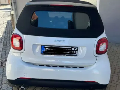 Brugt Smart ForTwo Cabrio Prime 90 HK (66 kW) 2019 Hvid Cabriolet