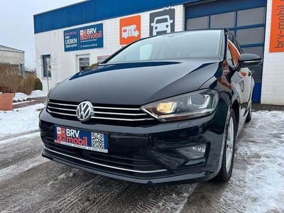 Schwarz Gebraucht 2017 VW Golf Sportsvan Highline Van / Kleinbus | 11.780 € (Guter Preis)