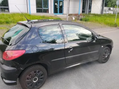 Gebraucht Peugeot 206 2004 Schwarz Kleinwagen