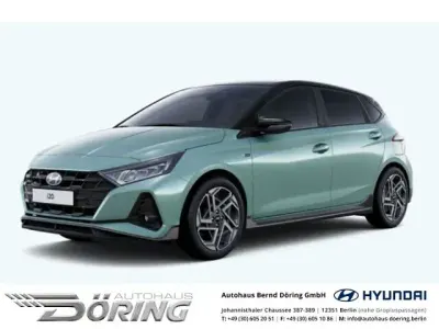 Gebraucht Hyundai i20 Turbo 101 PS (74 kW) 2025 Vibrant blue / mic (blau) Limousine