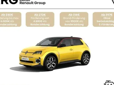 Neu Renault R5 Komfort 110 kW (150 PS) 2026 Gelb Kleinwagen