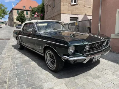 Gebraucht Ford Mustang 200 PS (147 kW) 1968 Grün Cabrio